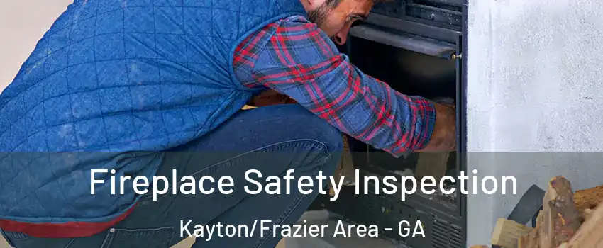 Fireplace Safety Inspection Kayton/Frazier Area - GA