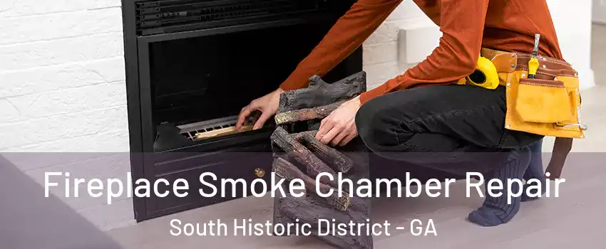 Fireplace Smoke Chamber Repair South Historic District - GA