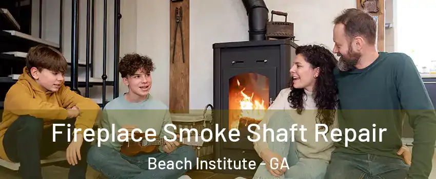 Fireplace Smoke Shaft Repair Beach Institute - GA