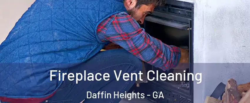 Fireplace Vent Cleaning Daffin Heights - GA