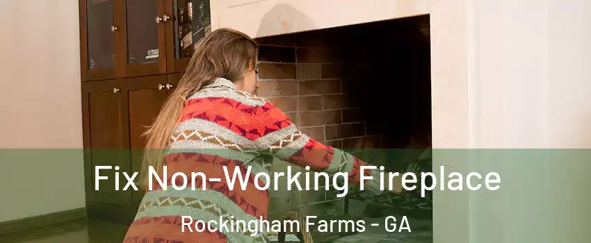 Fix Non-Working Fireplace Rockingham Farms - GA