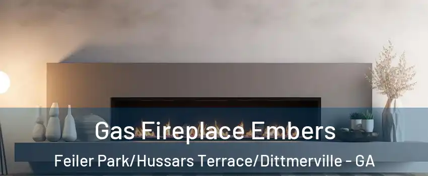 Gas Fireplace Embers Feiler Park/Hussars Terrace/Dittmerville - GA