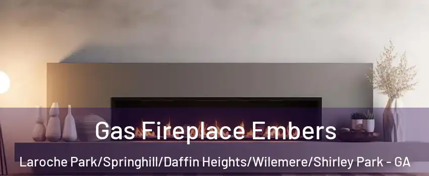 Gas Fireplace Embers Laroche Park/Springhill/Daffin Heights/Wilemere/Shirley Park - GA