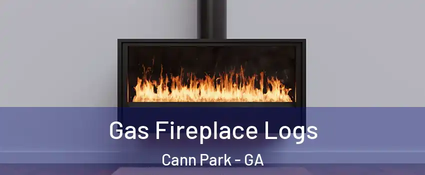 Gas Fireplace Logs Cann Park - GA