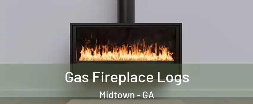 Gas Fireplace Logs Midtown - GA