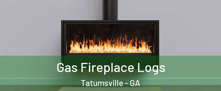 Gas Fireplace Logs Tatumsville - GA