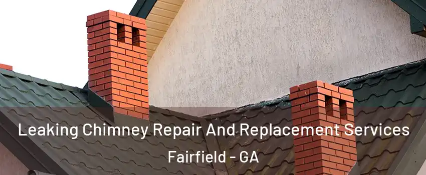 Leaking Chimney Repair And Replacement Services Fairfield - GA