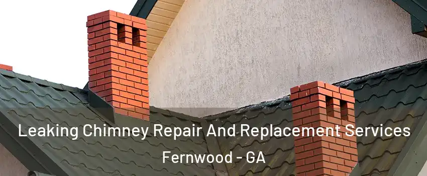 Leaking Chimney Repair And Replacement Services Fernwood - GA
