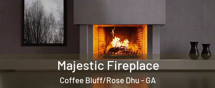 Majestic Fireplace Coffee Bluff/Rose Dhu - GA