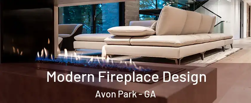 Modern Fireplace Design Avon Park - GA