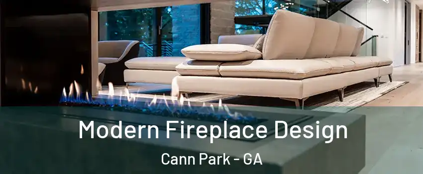 Modern Fireplace Design Cann Park - GA