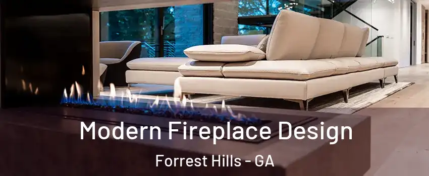 Modern Fireplace Design Forrest Hills - GA