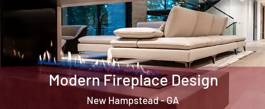 Modern Fireplace Design New Hampstead - GA
