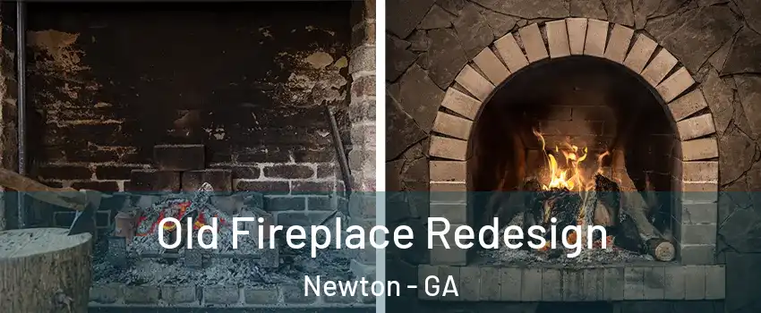 Old Fireplace Redesign Newton - GA