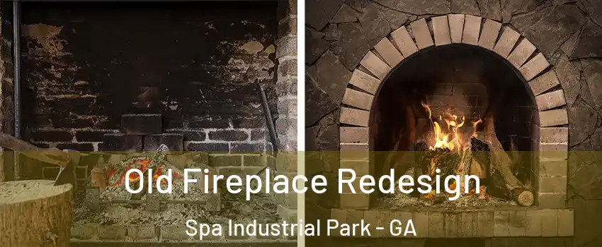 Old Fireplace Redesign Spa Industrial Park - GA