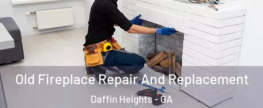 Old Fireplace Repair And Replacement Daffin Heights - GA
