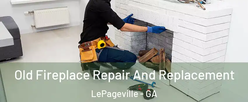 Old Fireplace Repair And Replacement LePageville - GA