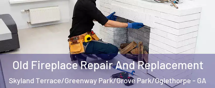 Old Fireplace Repair And Replacement Skyland Terrace/Greenway Park/Grove Park/Oglethorpe - GA