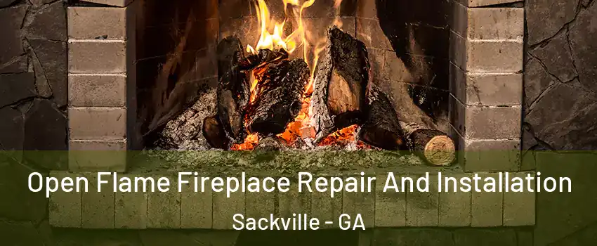 Open Flame Fireplace Repair And Installation Sackville - GA