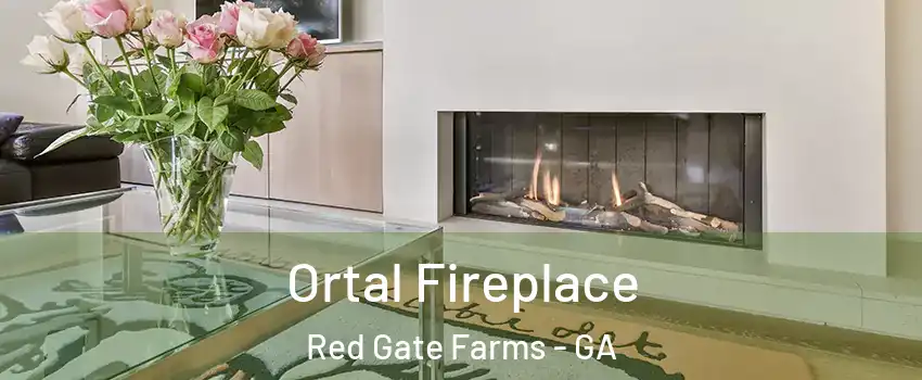 Ortal Fireplace Red Gate Farms - GA