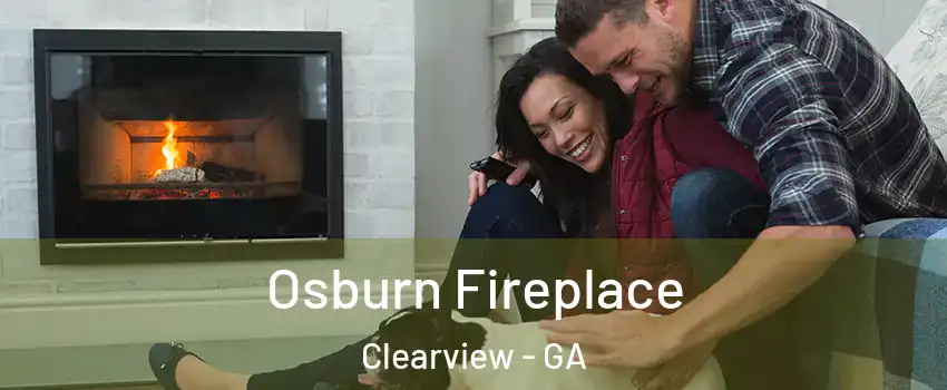 Osburn Fireplace Clearview - GA