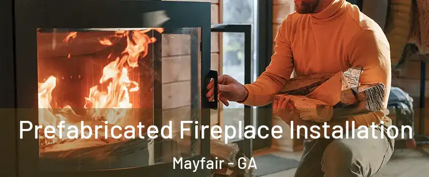 Prefabricated Fireplace Installation Mayfair - GA
