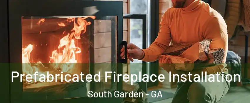 Prefabricated Fireplace Installation South Garden - GA