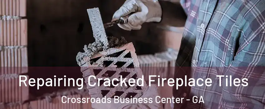 Repairing Cracked Fireplace Tiles Crossroads Business Center - GA
