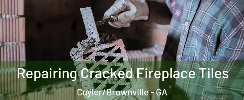 Repairing Cracked Fireplace Tiles Cuyler/Brownville - GA
