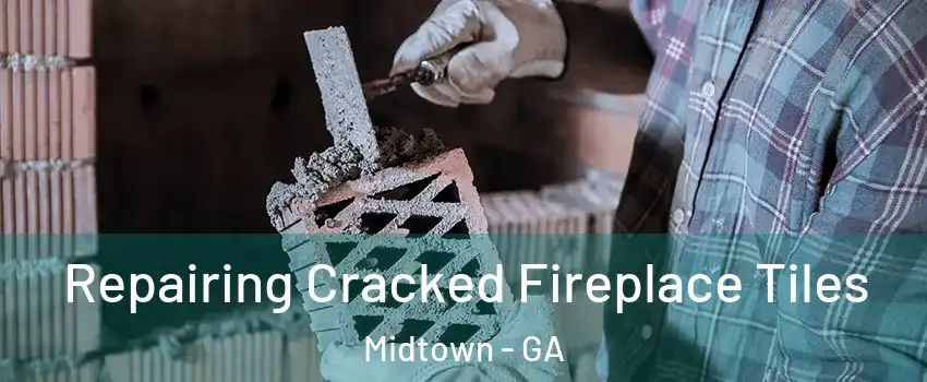 Repairing Cracked Fireplace Tiles Midtown - GA