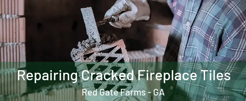 Repairing Cracked Fireplace Tiles Red Gate Farms - GA