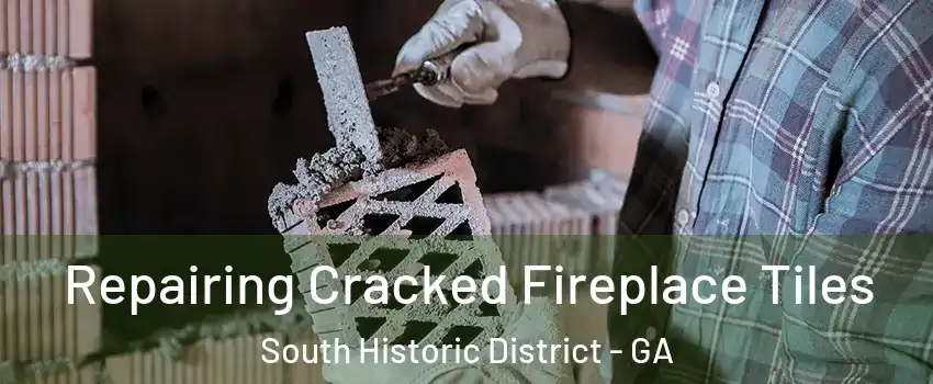 Repairing Cracked Fireplace Tiles South Historic District - GA