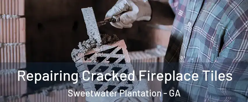 Repairing Cracked Fireplace Tiles Sweetwater Plantation - GA