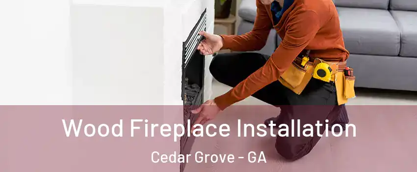 Wood Fireplace Installation Cedar Grove - GA